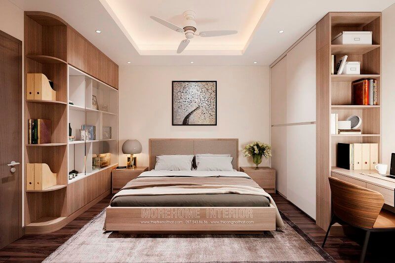 Gợi ý 18 mẫu thiết kế nội thất phòng ngủ nhỏ 